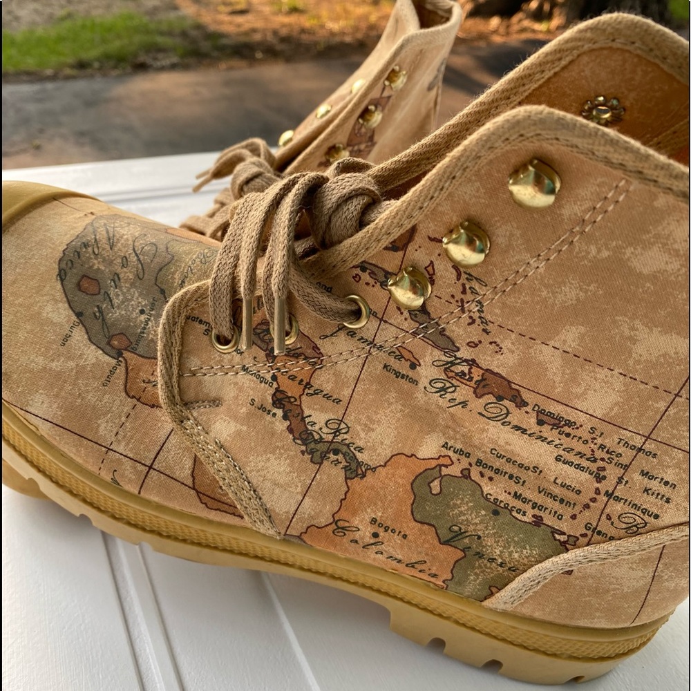 Alviero Matrini Combat Boot - Picture 2 of 10